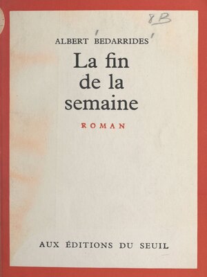 cover image of La fin de la semaine